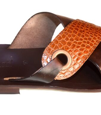 high quality leather slippers for men