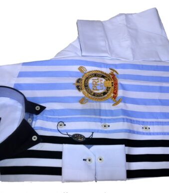 crested men's Polo shirt for casual and corporate outing
