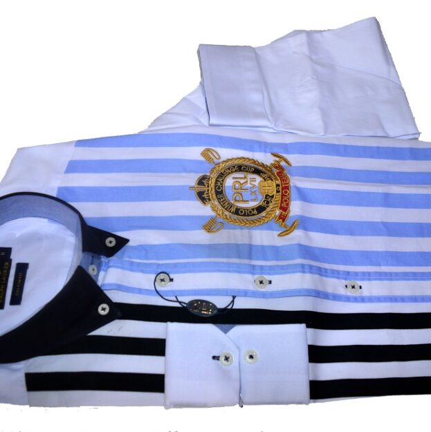 crested men's Polo shirt for casual and corporate outing