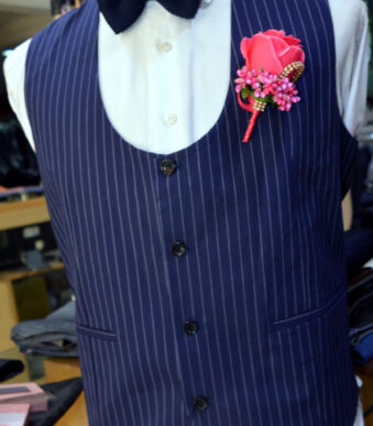fashionable waistcoat for men; complementary for three piece suit