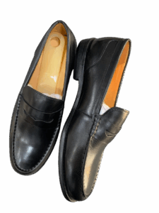 Vandini Leather Black Loafers Shoe - Image 4