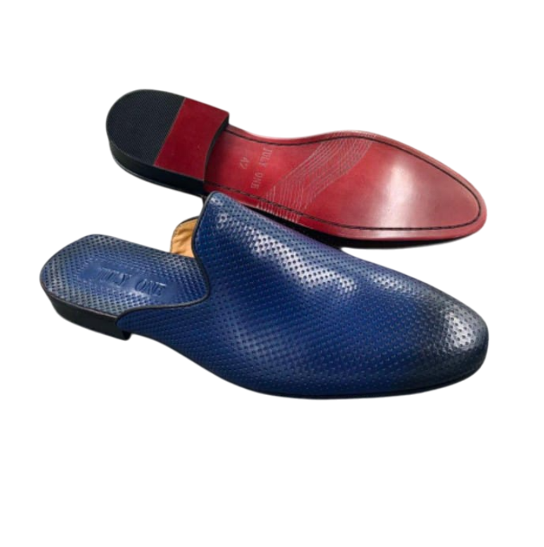 July One Dotted Leather Half Shoe