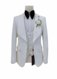 Double-Breasted WhiteTux Suit