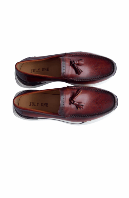 July One Brogue Tassel Sneaker